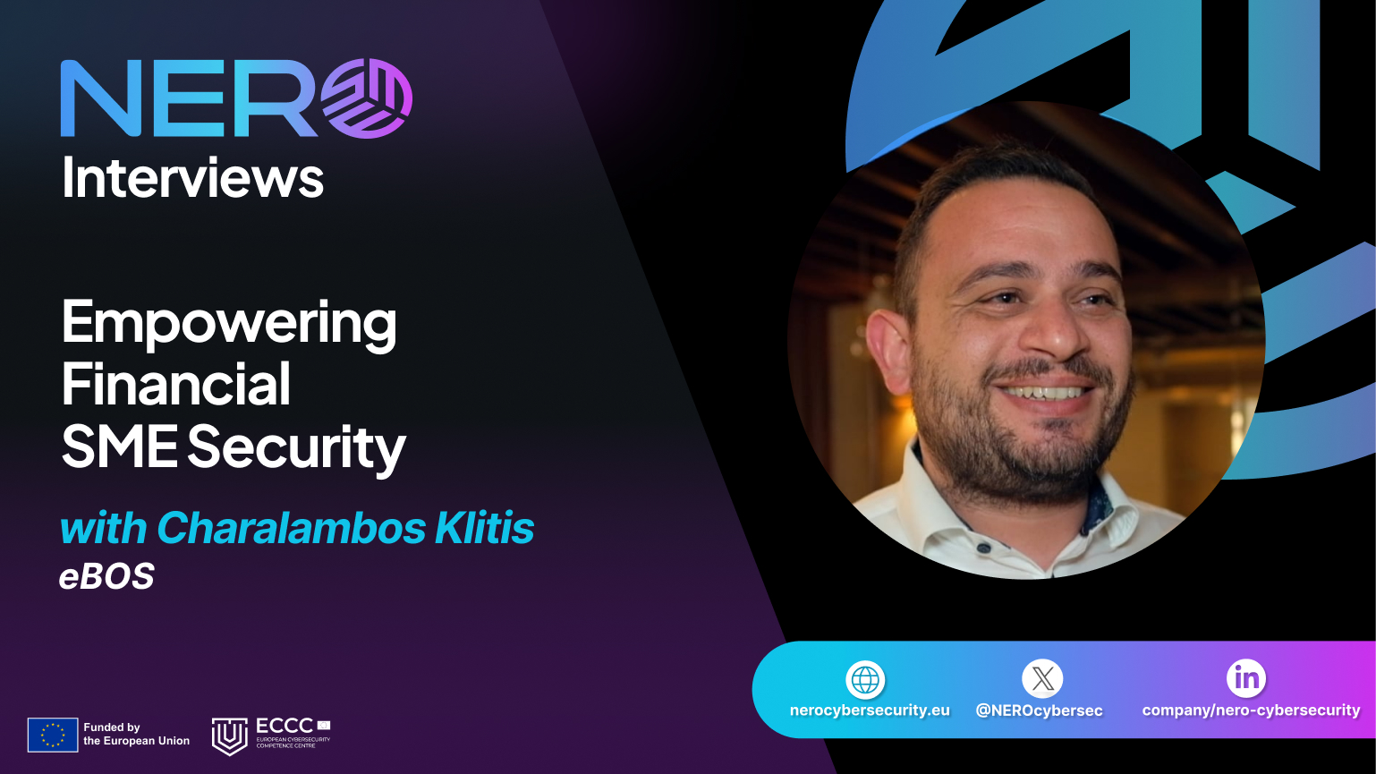 Empowering Financial SME Security - Interview with Charalambos Klitis