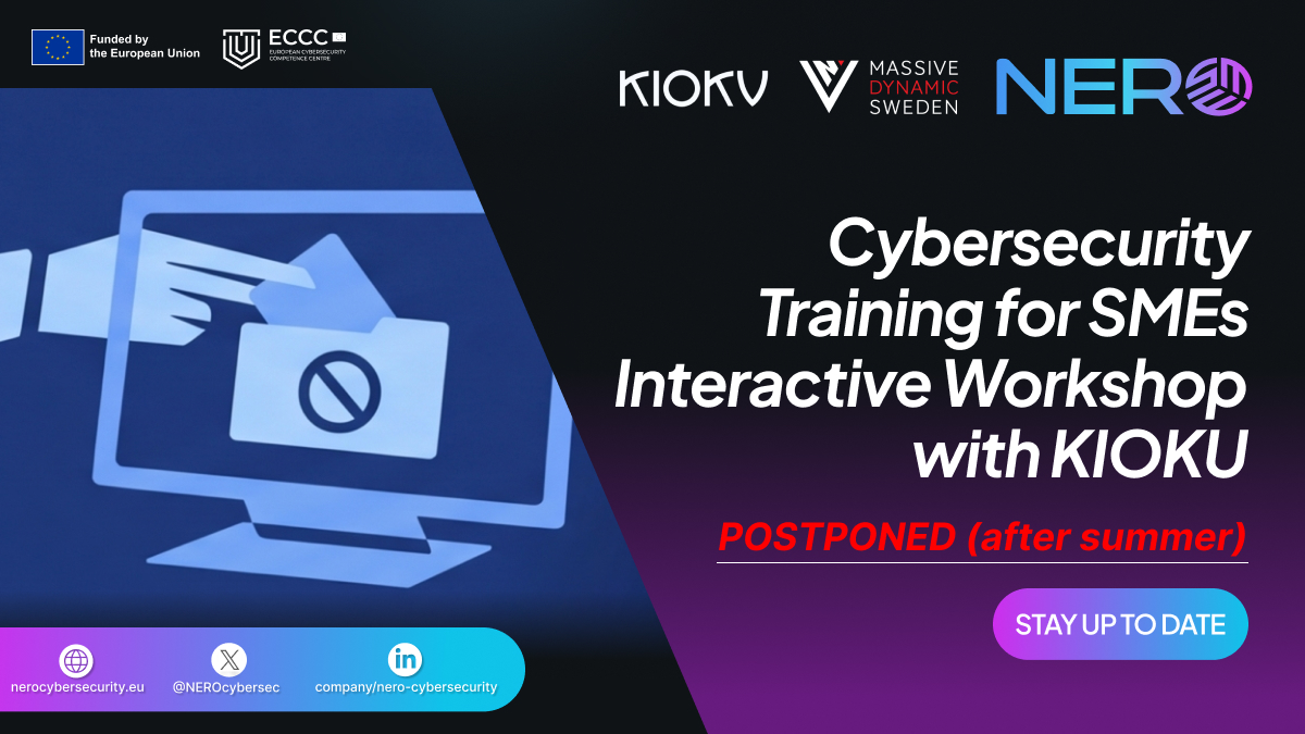 NERO - KIOKU Workshop POSTPONED