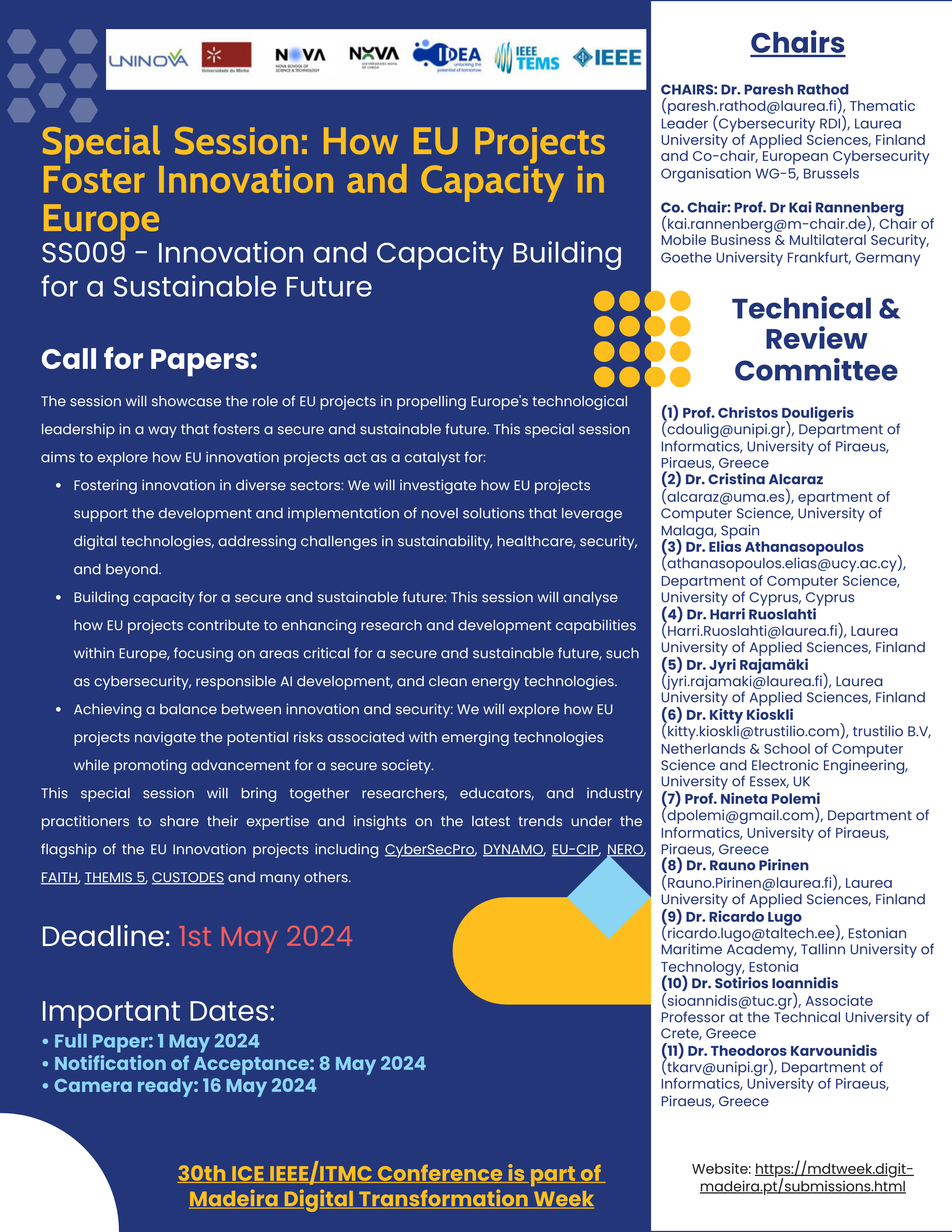 ICE 2024 Call for Paper